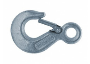 Крюк с кольцом и предохранителем (Коэфф.4) 1000 кг